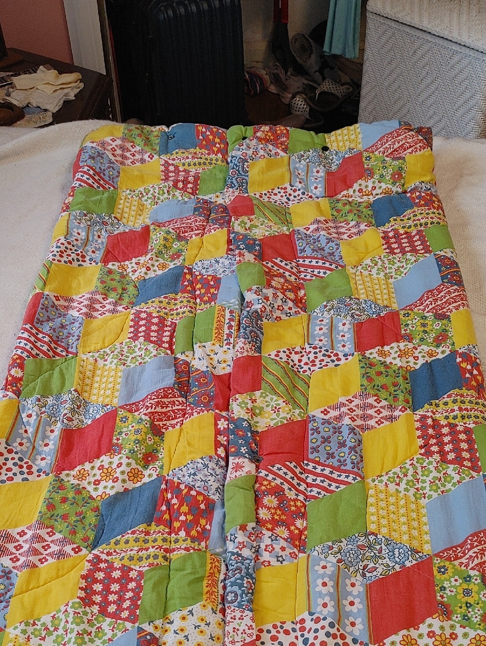 Groovy Sleeping Bag 1960's 1970's